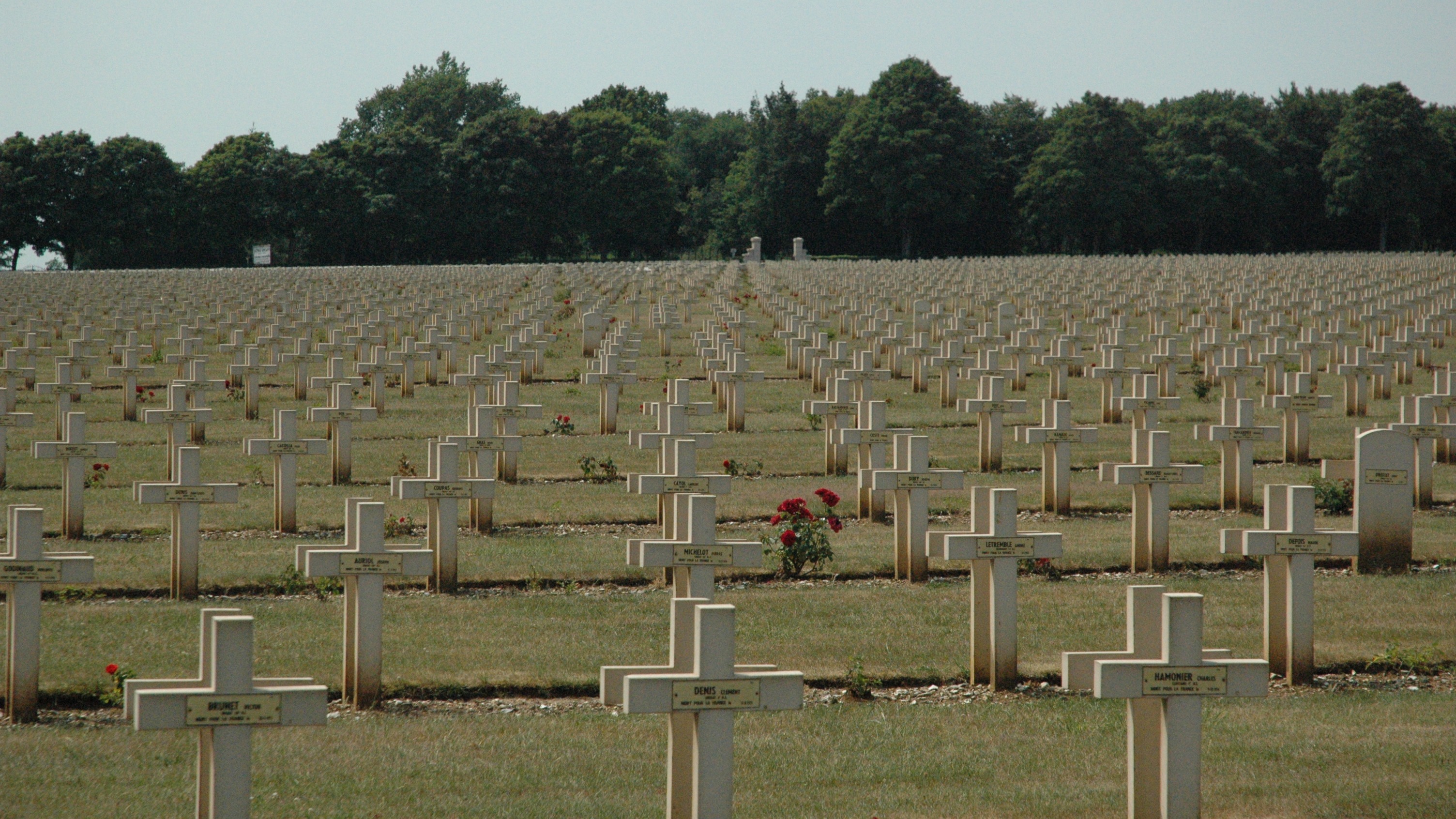 Cimetière de la Première Guerre mondiale dans l'Artois