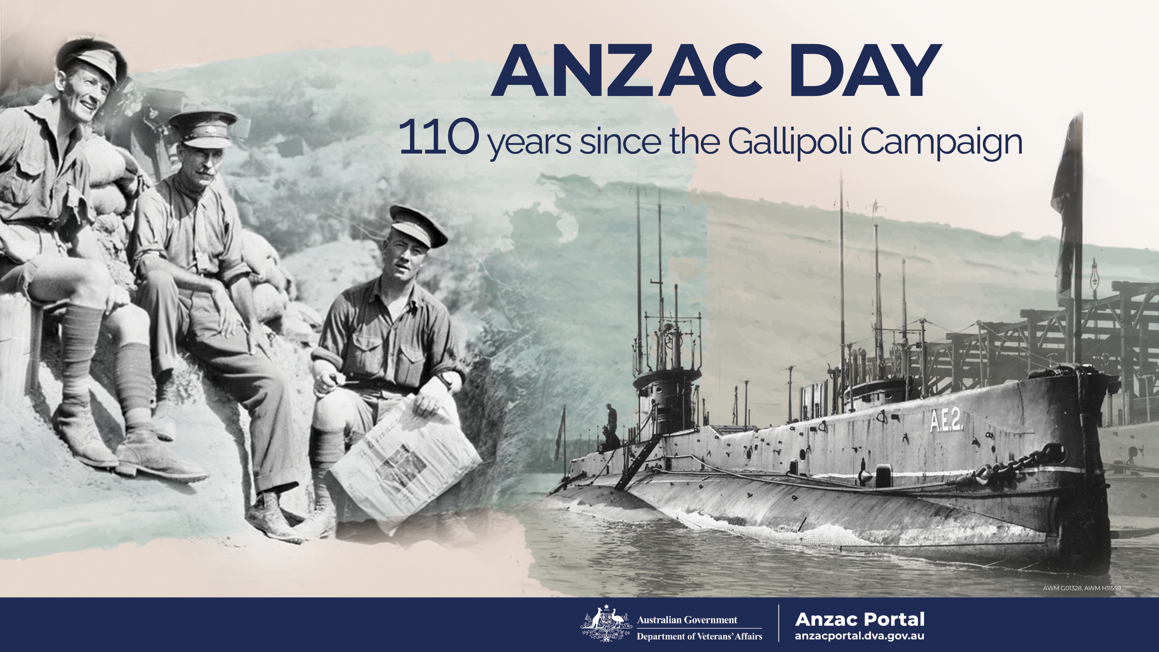 Poster de l'Anzac Day 2025