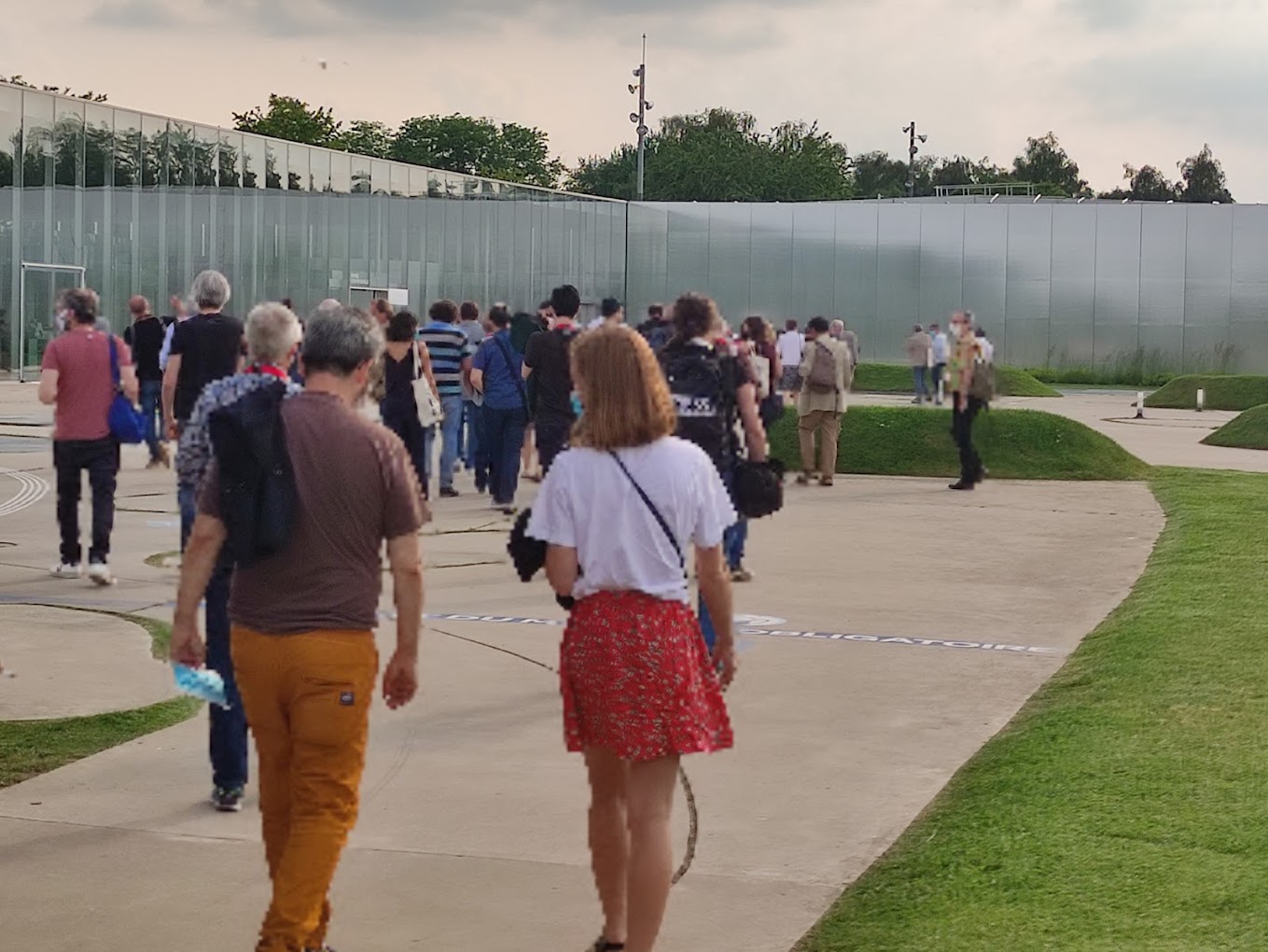 Congressistes au Louvre Lens avec Septentrion Tours
