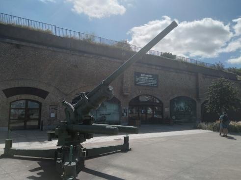 Entrance of the museum of Dunkirk